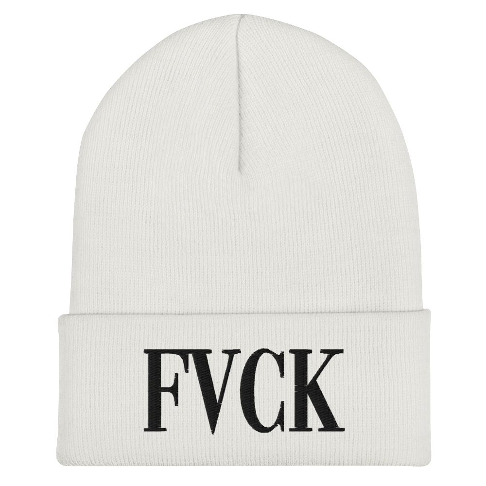 FVCK Beanie | Midnite Apparel | House and Techno Streetwear