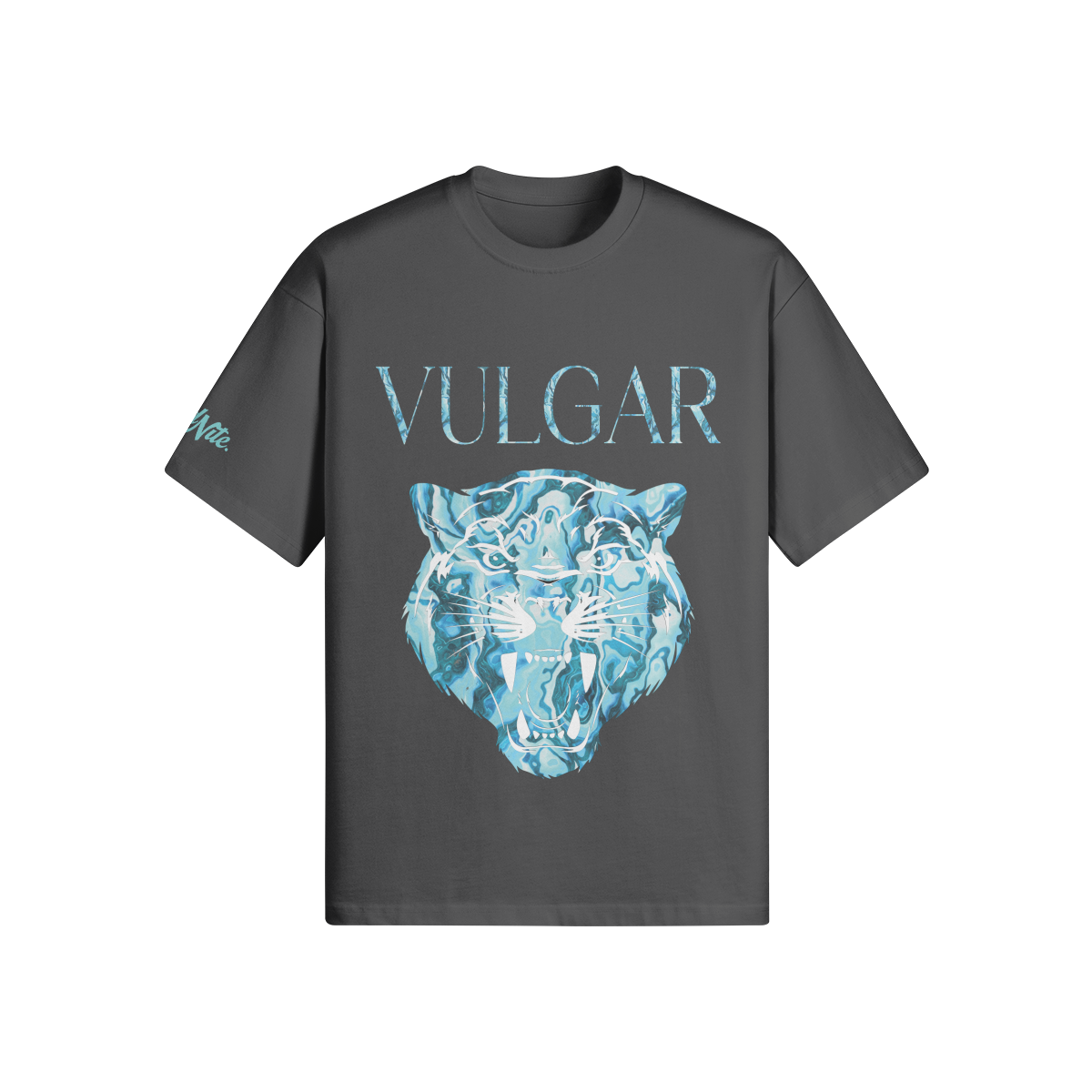 Blue Vulgar T Shirt | Midnite Apparel | Street Style Rave Clothing