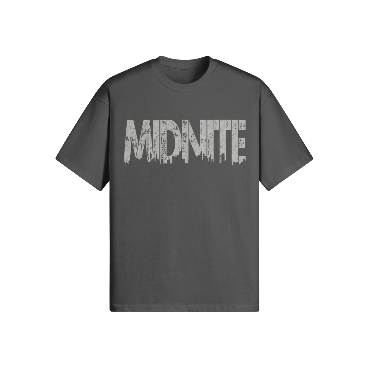 Concrete Logo Tee - MidNite Apparel