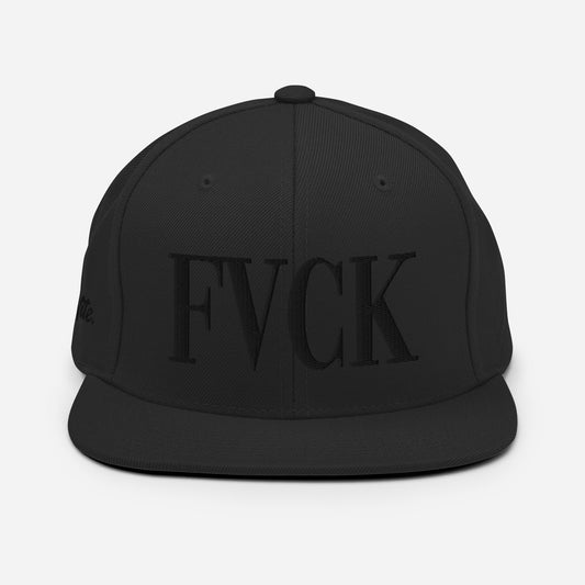 FVCK Snapback | Midnite Apparel | House and Techno Streetwear