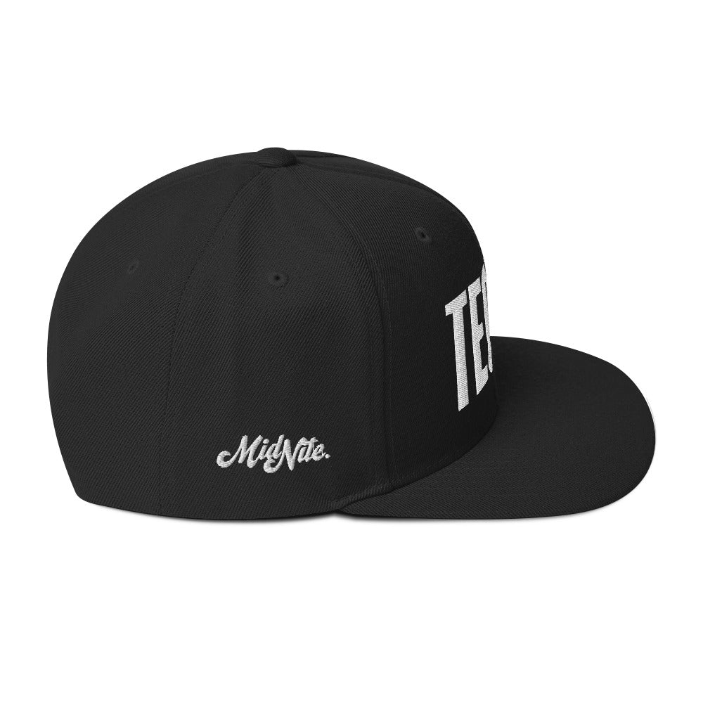 Midnite Techno Snapback | Midnite Apparel | Streetwear Style Rave Clothing