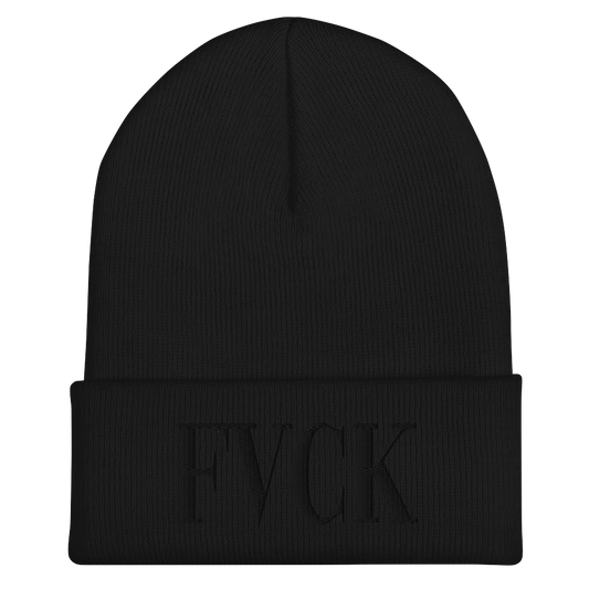 FVCK Beanie | Midnite Apparel | House and Techno Streetwear