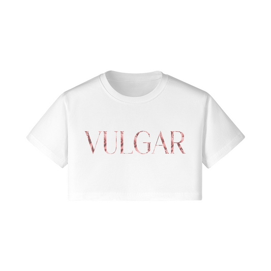 Red Vulgar Crop-Top | Midnite Apparel | Streetwear Style Rave Clothing