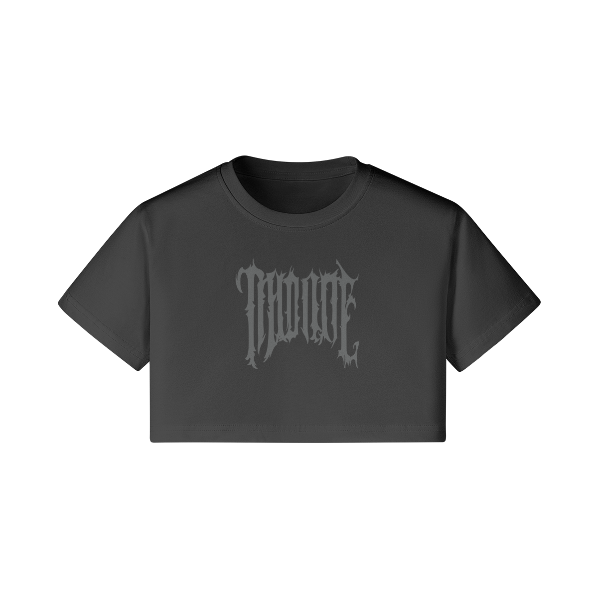 Midnite Metal Crop-Top | Midnite Apparel | Streetwear Style Rave Clothing