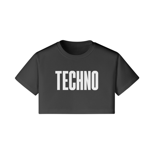 Techno Crop-Top | Midnite Apparel | Streetwear Style Rave Clothing