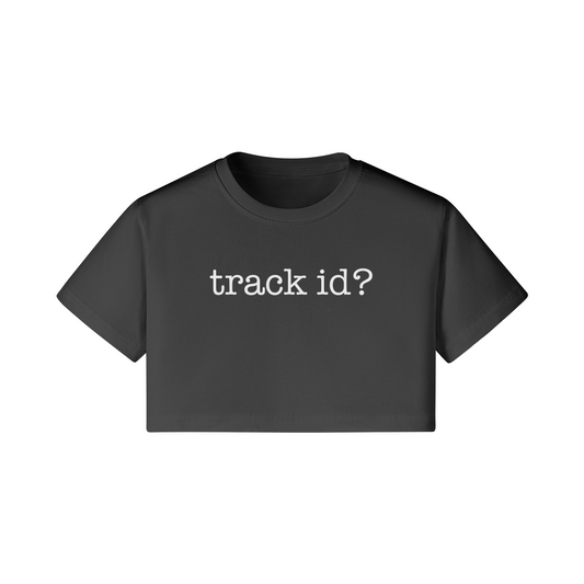 Track ID Crop-Top | Midnite Apparel | Streetwear Style Rave Clothing