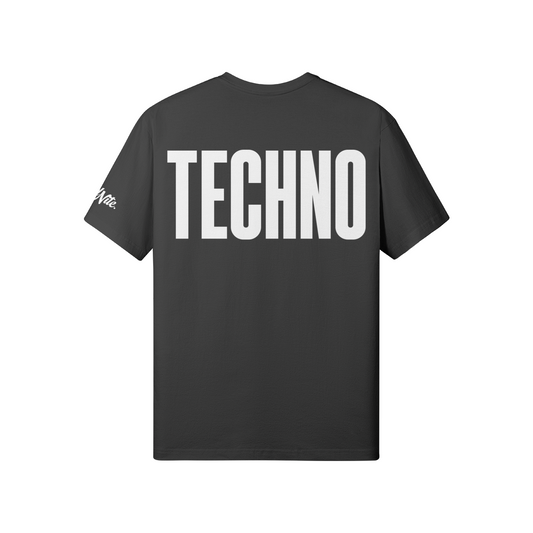 Techno Back-Patch Shirt | Midnite Apparel | Streetwear Style Rave Clothing