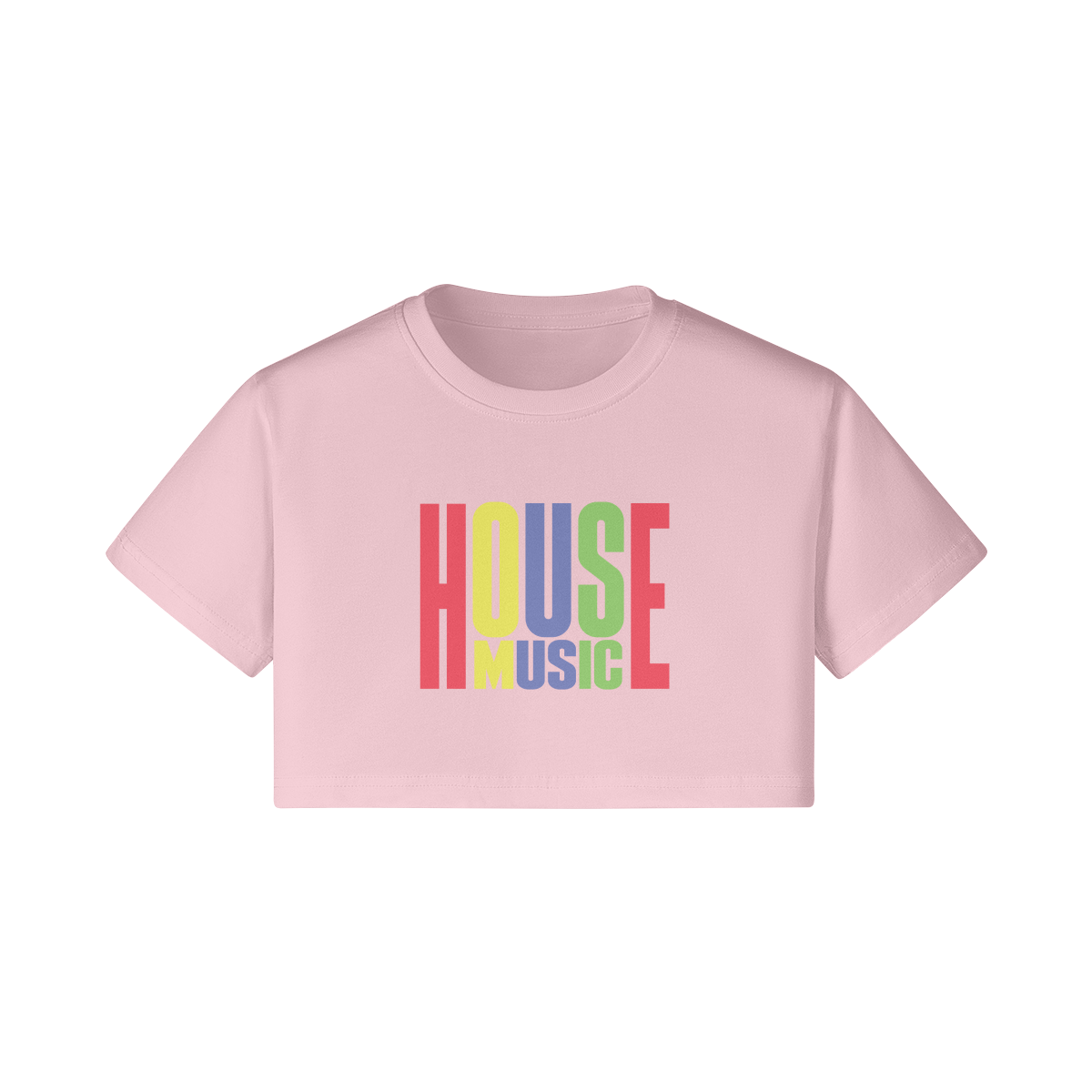 Our House Crop Top| Midnite Apparel | House and Techno Streetwear