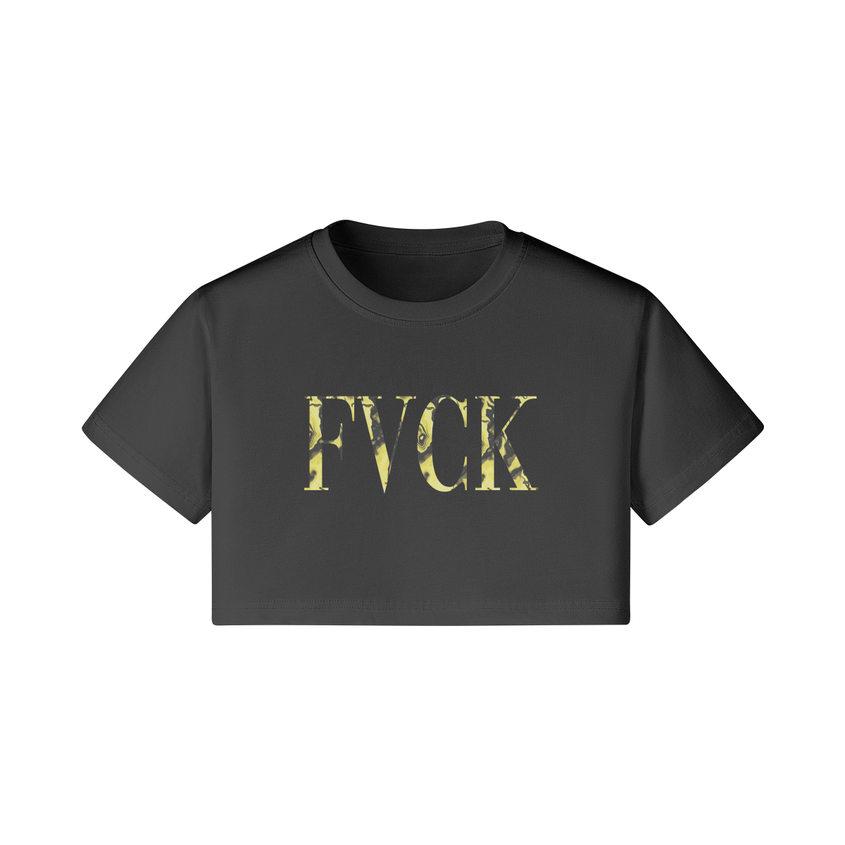 FVCK Crop Top| Midnite Apparel | House and Techno Streetwear