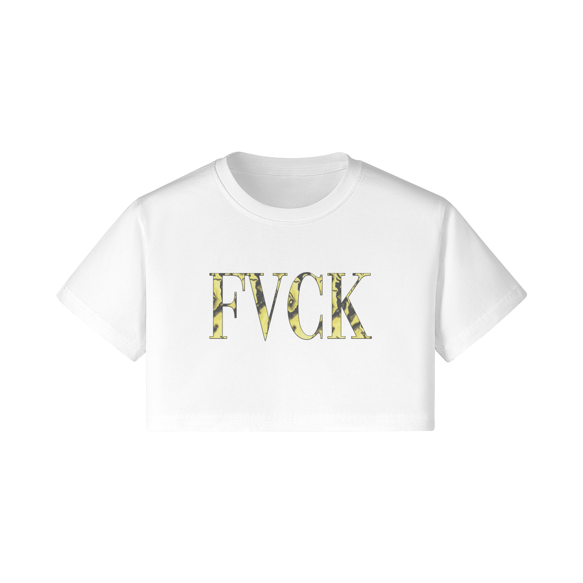 FVCK Crop Top | Midnite Apparel | House and Techno Streetwear